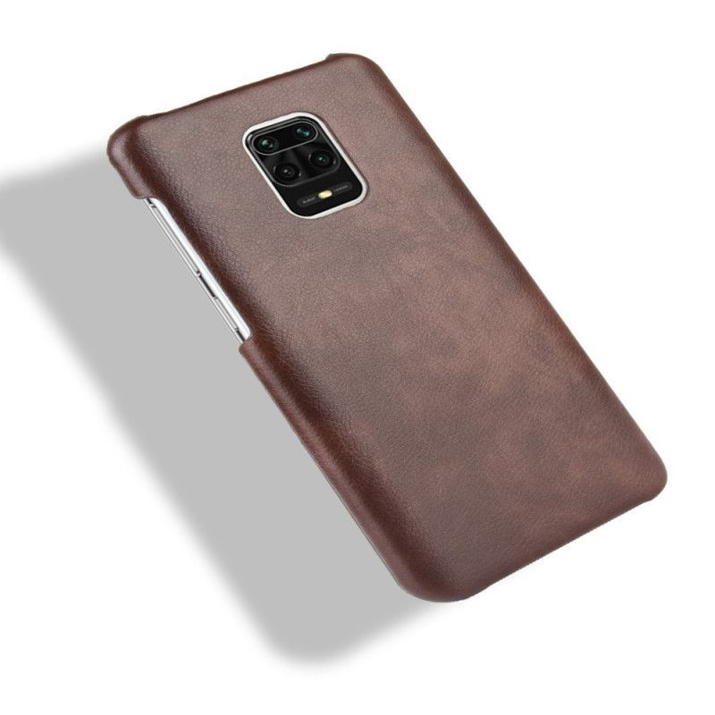 Xiaomi Redmi Note 9s / Redmi Note 9 Pro Pouzdro Litchi Leather Effect