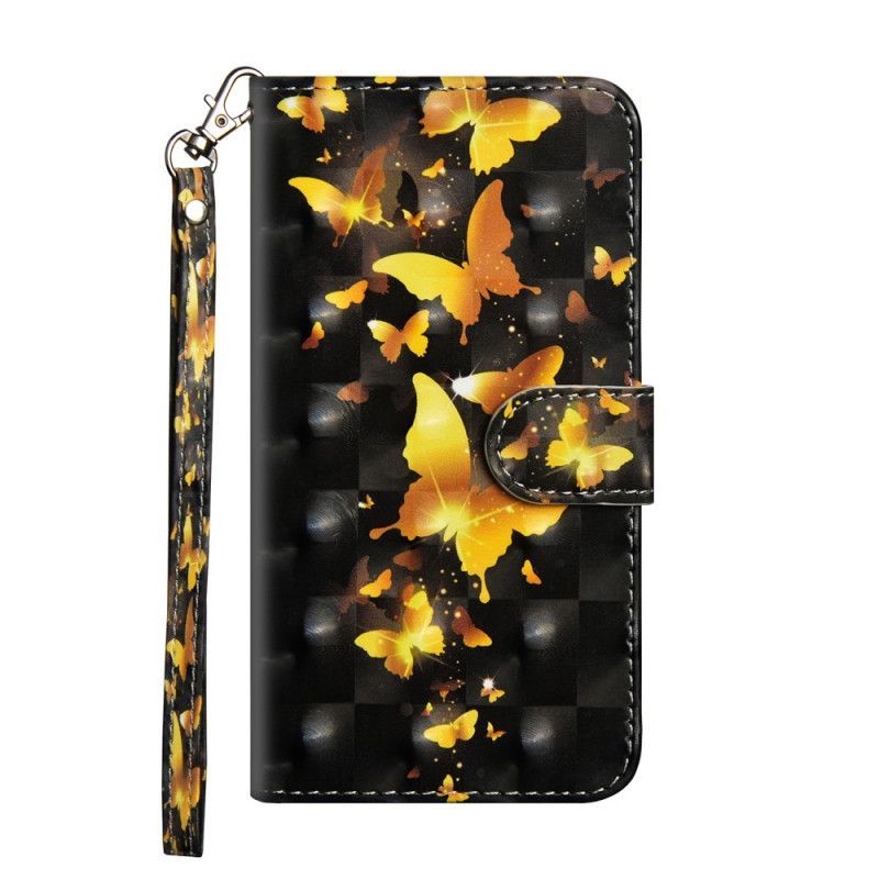 Žluté Motýlí Pouzdro Xiaomi Redmi Note 9s / Redmi Note 9 Pro